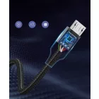 Ugreen USB-A - micro USB Kábel - 1m 2.4A - Szürke