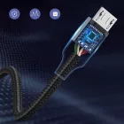 Ugreen USB - micro USB Kábel - 2m 2.4A - Szürke
