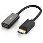 Ugreen DisplayPort - HDMI Adapter (Egyirányú) - 1080P 60Hz FullHD - Fekete