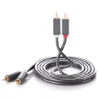 Ugreen AV104 Audio Kábel - RCA-RCA - 5m - Szürke