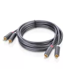 Ugreen AV104 Audio Kábel - RCA-RCA - 5m - Szürke