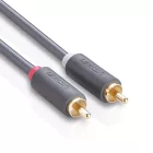 Ugreen AV104 Audio Kábel - RCA-RCA - 5m - Szürke