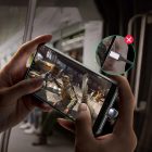 Ugreen USB-A - USB-C Derékszögű Gamer Kábel - 2m 3A 18W