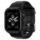 Apple Watch 40mm / 41mm Tok és Szíj - Spigen Rugged Armor Pro - Fekete