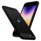 iPhone SE 2020 / 2022 Tok - Spigen Rugged Armor - Fekete
