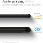 iPhone SE 2020 / 2022 Tok - Spigen Rugged Armor - Fekete