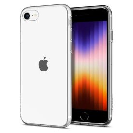 iPhone 7 / 8 / SE 2020 / 2022 Tok - Spigen Liquid Crystal - Átlátszó   iPhone 7 / 8 / SE 2020 / 2022 Tok - Spigen Liquid Crystal - Átlátszó