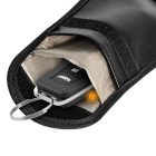 Lopásgátló Autós Kulcstartó RFID Blokkoló - 14x10cm - Fekete