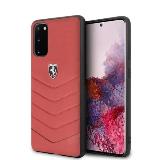 Samsung Galaxy S20 Tok - Ferrari Hardcase Heritage - Piros