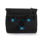 Wozinsky Kerékpáros Táska Telefontartóval Kormányra 2L - Fekete