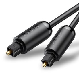 Ugreen Optikai Audio Kábel Toslink SPDIF - 1.5m - Fekete Ugreen Optikai Audio Kábel Toslink SPDIF - 1.5m - Fekete