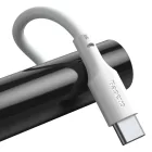Baseus Simple Wisdom USB-A - USB-C Kábel - 1.5m 5A 40W - Fehér - 2db
