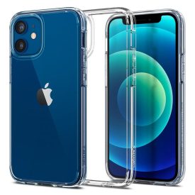 iPhone 12 Mini Tok - Spigen Ultra Hybrid - Átlátszó iPhone 12 Mini Tok - Spigen Ultra Hybrid - Átlátszó