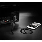 Ugreen AV116 Audio Kábel - 3.5mm - 2x RCA - 2m - Fekete