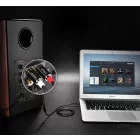 Ugreen AV116 Audio Kábel - 3.5mm - 2x RCA - 2m - Fekete