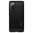 Samsung Galaxy S20 FE Tok - Spigen Rugged Armor - Fekete