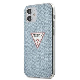 iPhone 12 mini Tok - Guess Jeans Collection - Világoskék iPhone 12 mini Tok - Guess Jeans Collection - Világoskék