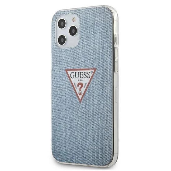 iPhone 12 Pro Max Tok - Guess Jeans Collection - Világoskék