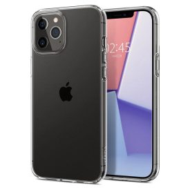 iPhone 12 / 12 Pro Tok - Spigen Liquid Crystal - Átlátszó iPhone 12 / 12 Pro Tok - Spigen Liquid Crystal - Átlátszó