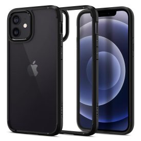 iPhone 12 / iPhone 12 Pro Tok - Spigen Ultra Hybrid - Fekete iPhone 12 / iPhone 12 Pro Tok - Spigen Ultra Hybrid - Fekete