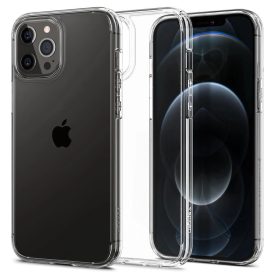 iPhone 12 Pro Max Tok - Spigen Ultra Hybrid - Átlátszó iPhone 12 Pro Max Tok - Spigen Ultra Hybrid - Átlátszó