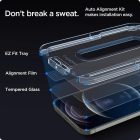 iPhone 12 / 12 Pro Kijelzővédő Üvegfólia - Spigen Glas.tR EZ Fit x 2 db