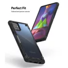 Samsung Galaxy M51 Tok - Ringke Fusion X - Fekete