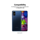 Samsung Galaxy M51 Tok - Ringke Fusion X - Fekete