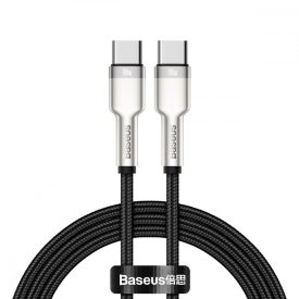 Baseus Cafule USB-C - USB-C Kábel - 1m 5A 100W - Fekete
