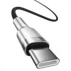 Baseus Cafule USB-C - USB-C Kábel - 1m 5A 100W - Fekete