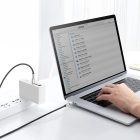 Baseus Cafule USB-C - USB-C Kábel - 2m 5A 100W - Fekete