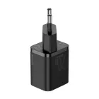 Baseus Super Si Hálózati Töltő 20W - USB-C + 1m USB-C-Lightning Kábel - Fekete