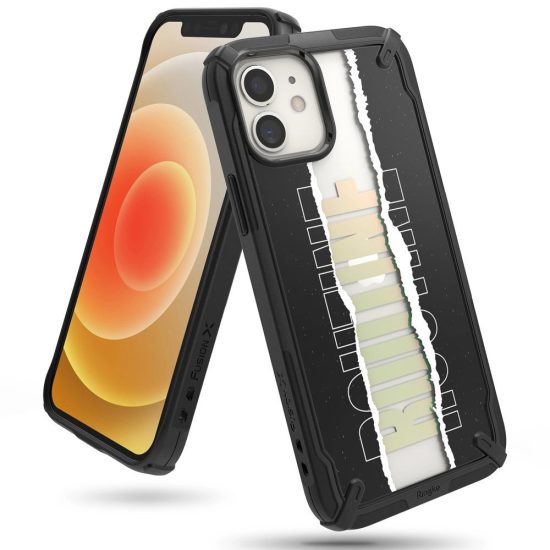 iPhone 12 Mini Tok - Ringke Fusion X Design - Routine