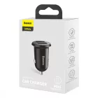 Baseus Autós Töltő Grain Pro - 2x USB-A - 4,8A - Fekete