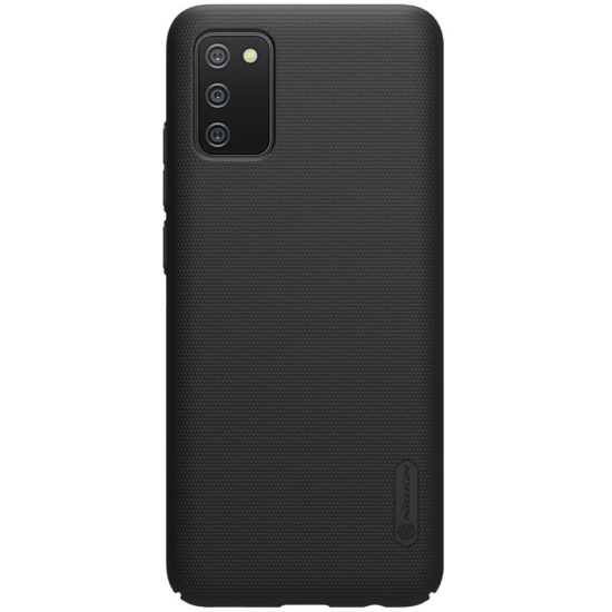 Samsung Galaxy A02s Tok - Nillkin Super Frosted Shield - Fekete