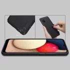 Samsung Galaxy A02s Tok - Nillkin Super Frosted Shield - Fekete