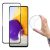 Samsung Galaxy A72 4G Kijelzővédő Üvegfólia - Wozinsky Full Cover Flexi Nano Glass - Fekete Kerettel
