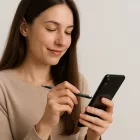 Wozinsky Toll Telefon és Tablet Érintőképernyőkhöz - Fekete