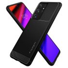 Samsung Galaxy S21 Ultra Tok - Spigen Rugged Armor - Fekete