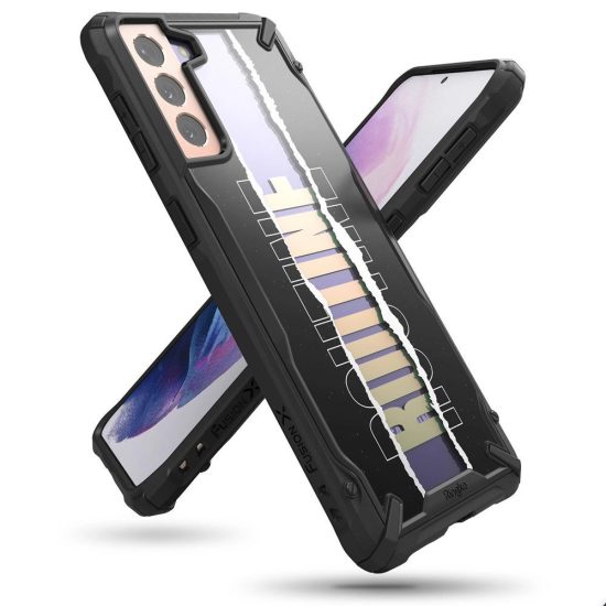 Samsung Galaxy S21+ Plus Tok - Ringke Fusion X Design - Routine