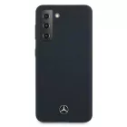 Samsung Galaxy S21+ Plus Tok - Mercedes Silicone Line - Kék