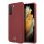 Samsung Galaxy S21+ Plus Tok - Mercedes Silicone Line - Piros