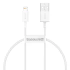 Baseus Superior USB-A - Lightning Kábel - 0.25m 2.4A - Fehér