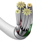 Baseus Superior USB-A - Lightning Kábel - 2m 2.4A - Fehér