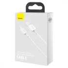 Baseus Superior USB-A - Lightning Kábel - 2m 2.4A - Fehér