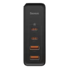Baseus GaN2 Pro Hálózati Töltő 100W - 2x USB-A + 2x USB-C - Fekete