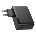 Baseus GaN2 Pro Hálózati Töltő 100W - 2x USB-A + 2x USB-C - Fekete