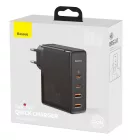 Baseus GaN2 Pro Hálózati Töltő 100W - 2x USB-A + 2x USB-C - Fekete