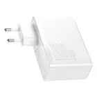 Baseus GaN2 Pro Hálózati Gyorstöltő 100W - 2xUSB + 2xUSB-C - Fehér