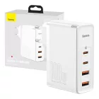 Baseus GaN2 Pro Hálózati Gyorstöltő 100W - 2xUSB + 2xUSB-C - Fehér